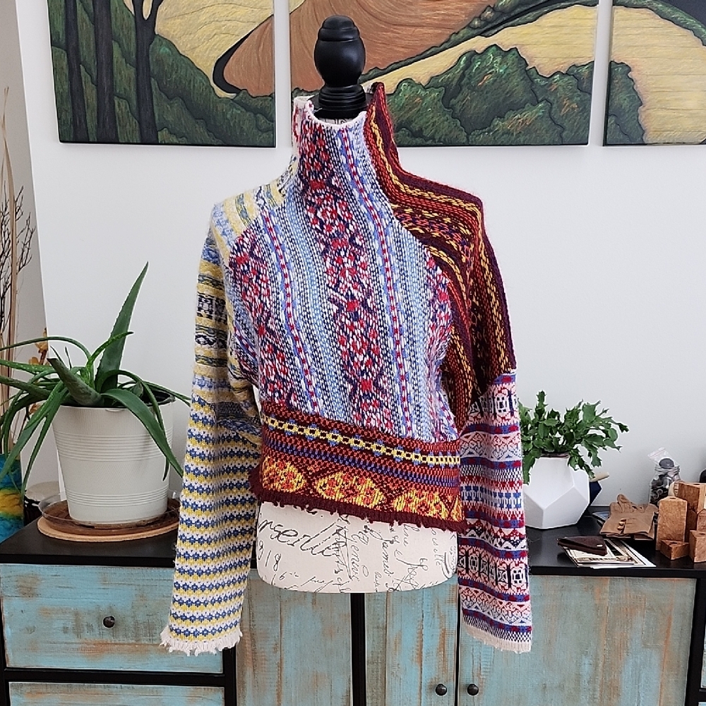 Rag & Bone Hollis Fair Isle Turtleneck - Picture 3 of 14